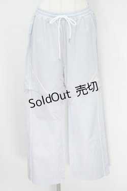 画像1: REFLEM / 2WAYライン切替ナイロンパンツ  サックス S-24-06-09-084-PU-PA-AS-ZT378