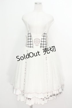 画像1: Ozz oneste /刺繍コルセットスカート  オフ S-24-06-11-081-OO-SK-AS-ZS