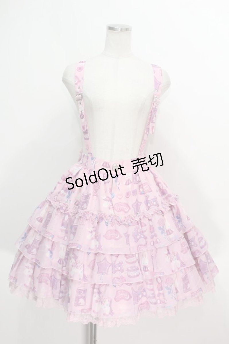 画像1: Angelic Pretty / Photogenic Palletスカート  ピンク S-24-06-11-090-AP-SK-AS-OS (1)