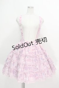 Angelic Pretty / Photogenic Palletスカート  ピンク S-24-06-11-090-AP-SK-AS-OS