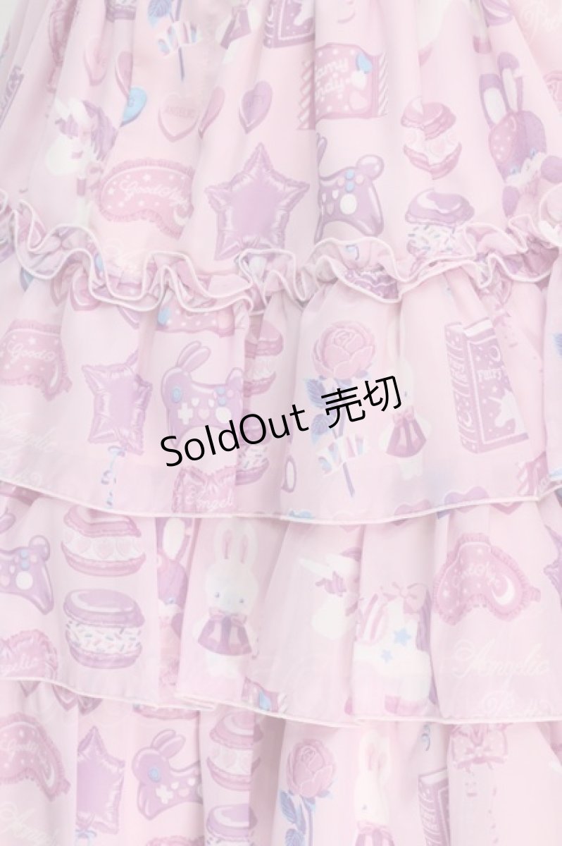 画像3: Angelic Pretty / Photogenic Palletスカート  ピンク S-24-06-11-090-AP-SK-AS-OS (3)