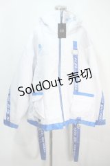 ililil / 真白K大コラボ裏地キルティングジップパーカー  オフ S-24-06-15-079-PU-TO-UT-ZS