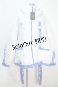 ililil / 真白K大コラボ裏地キルティングジップパーカー  オフ S-24-06-15-079-PU-TO-UT-ZS