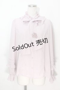 axes femme kawaii / フリルブラウス   S-24-07-01-025-AX-BL-AS-OS