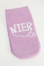 画像1: NieR CLOTHING / G靴下   S-24-07-04-044-PU-ZA-AS-ZS (1)