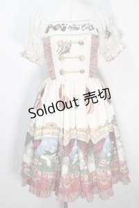 ALICE and the PIRATES / Marionette Chris柄ワンピース  オフ S-24-07-06-060-PA-OP-AS-ZS