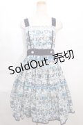 axes femme POETIQUE / ミッキー&ミニー総柄ワンピース  サックス S-24-07-22-053-AX-OP-AS-ZI