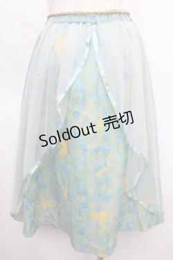 画像2: axes femme / 【美女と野獣】フリルスカート  イエロー S-24-07-22-071-AX-SK-AS-ZS