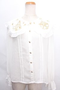 axes femme kawaii / 【Disney】ファンタジア/ブラウス   S-24-07-22-032-AX-BL-AS-OS