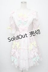 BABY,THE STARS SHINE BRIGHT / はるちゃんの花舞うEternal Gardenワンピース  ピンク S-24-07-23-053-BA-OP-HD-ZS