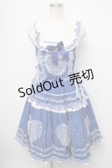 BABY,THE STARS SHINE BRIGHT /  Sweet My Secret Heartジャンパースカート  青 S-24-07-23-057-BA-OP-HD-ZS
