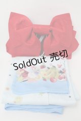 Secret Honey / トロピカルミニー浴衣  サックス S-24-07-30-015-CA-OP-AS-ZS