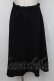 画像1: NieR Clothing / レース切り替えスカート  黒 S-24-07-31-089-PU-SK-AS-ZI (1)