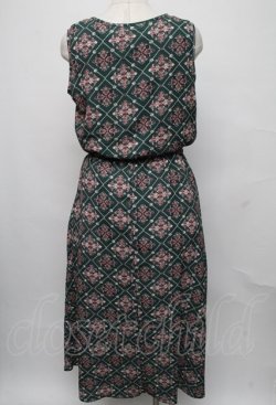 画像2: axes femme /総柄ワンピース   S-24-08-10-083-AX-OP-AS-ZT246