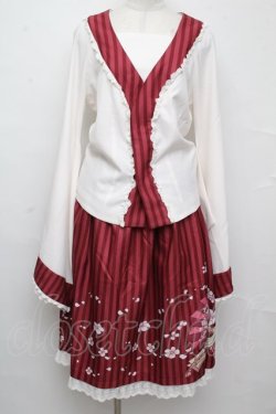 画像1: To Alice / 浴衣セット  ワインｘオフ S-24-08-20-057-LO-OP-AS-ZT203