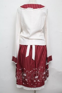 画像2: To Alice / 浴衣セット  ワインｘオフ S-24-08-20-057-LO-OP-AS-ZT203