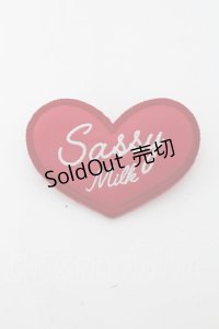 MILK / ハートバレッタ  赤 S-24-08-22-004-ML-AC-UT-ZS