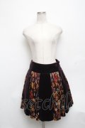 Jane Marple / ロイヤルコレクションスカート  ワイン S-24-08-24-068-JM-SK-AS-ZT067