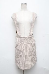 Swankiss /サスペンダー付スカート  オフ S-24-08-24-077-CA-SK-AS-ZT066