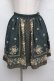 画像1: axes femme / スカーフパネル花柄スカート  グリーン S-24-08-26-084-AX-SK-AS-ZI (1)