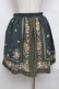 画像2: axes femme / スカーフパネル花柄スカート  グリーン S-24-08-26-084-AX-SK-AS-ZI (2)
