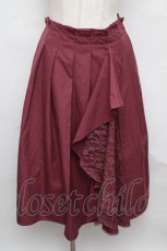 画像1: axes femme / レースラッフル×プリーツスカート  ピンク S-24-08-26-094-AX-SK-AS-ZT502 (1)