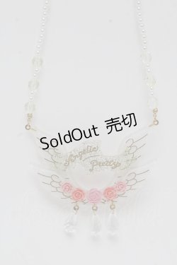 画像2: Angelic Pretty / Bel Angeネックレス  白 S-24-08-26-012-AP-AC-AS-ZS