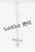 Q-pot. / イデア・シュラウドグミキャンディネックレス【ツイステッドワンダーランド】  サックス S-24-08-26-013-QP-AC-AS-ZI