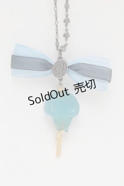 画像2: Q-pot. / イデア・シュラウドグミキャンディネックレス【ツイステッドワンダーランド】  サックス S-24-08-26-013-QP-AC-AS-ZI