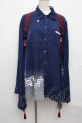 IRO+IRO / 和菓子職人風シャツ   S-24-08-26-041-LO-BL-AS-ZT190