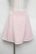 MILK / ファンシースカート  ピンク S-24-08-30-084-ML-SK-SZ-ZT225
