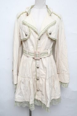 画像1: ALGONQUINS / トレンチコート  オフ S-24-08-30-045-AL-CO-AS-ZT-C028