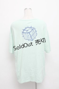 画像2: MILKBOY / 英字プリントTシャツ  グリーン S-24-09-01-032-MB-TS-AS-ZT325