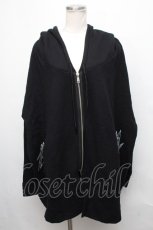 画像1: 【SALE】MILKBOY / BIG HOODY パーカー  黒 S-24-09-03-055-MB-TO-AS-ZT201 (1)
