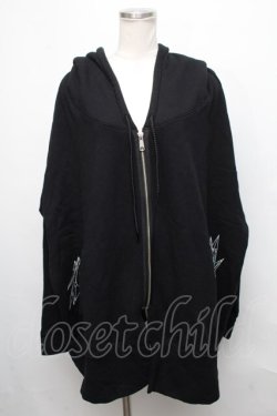 画像1: MILKBOY / BIG HOODY パーカー  黒 S-24-09-03-055-MB-TO-AS-ZT201