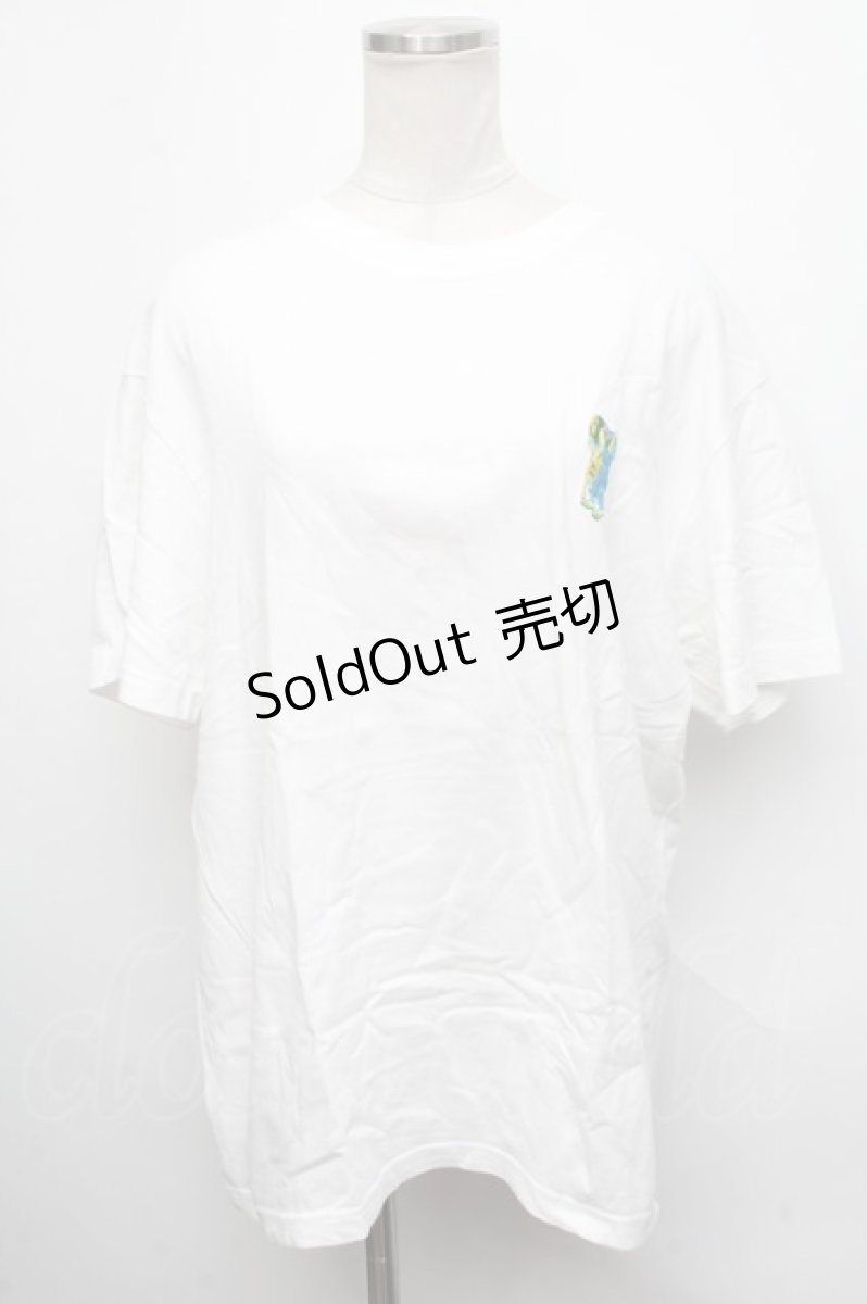 画像1: 【SALE】MILKBOY / ワッペンTシャツ  白 S-24-09-03-032-MB-TO-AS-ZT325 (1)
