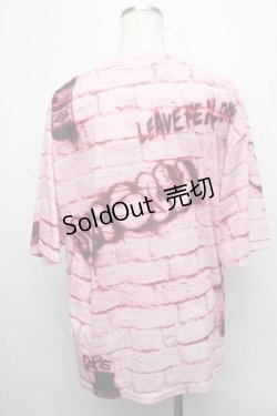 画像2: MILKBOY / dentalprint TEE  ピンク S-24-09-03-033-MB-TS-AS-ZT325