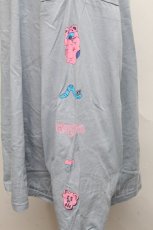 画像3: 【SALE】LAND by MILKBOY / KINGJUN GLAVE L.S. TEE  ブルー S-24-09-03-044-MB-TO-AS-ZT186 (3)