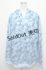 MILKBOY / TENNIS BOY パーカー  ブルー S-24-09-03-046-MB-BL-AS-ZT242