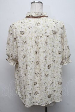 画像2: axes femme POETIQUE / ディズニーバンビ/ブラウス  ベージュ S-24-09-05-035-AX-BL-AS-ZI
