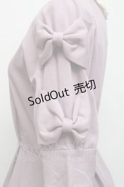 画像3: axes femme POETIQUE / リボン袖フレアワンピース  ピンク S-24-09-12-046-AX-OP-AS-ZT064