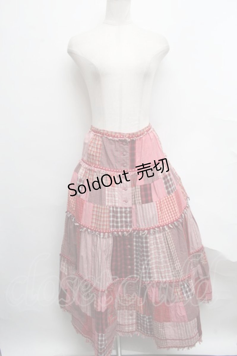 画像1: PINK HOUSE / パッチワークスカート   S-24-09-12-077-LO-SK-AS-ZS (1)