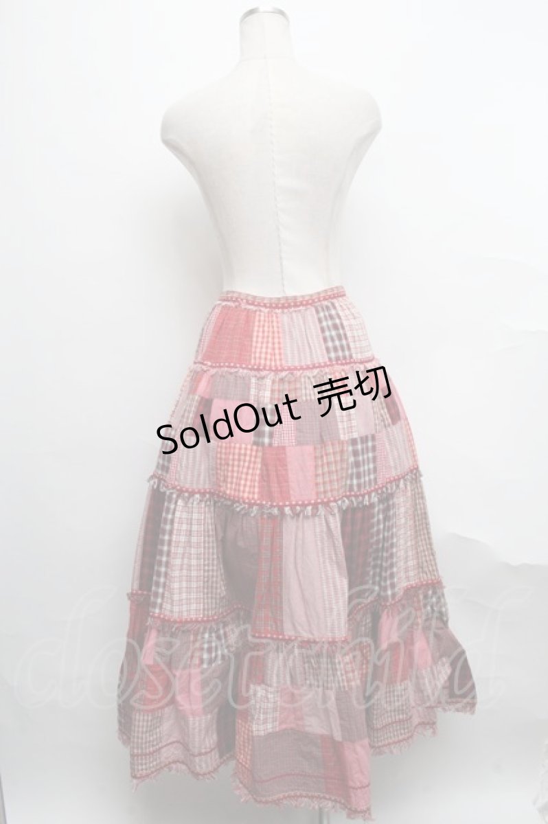 画像2: PINK HOUSE / パッチワークスカート   S-24-09-12-077-LO-SK-AS-ZS (2)