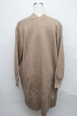 画像2: 【SALE】axes femme / ファーポケットコーディガン  ベージュ S-24-09-14-034-AX-TO-AS-ZT381 (2)