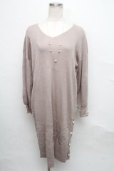 axes femme / ネックレス付ニットワンピース   S-24-09-14-039-AX-OP-AS-ZT032