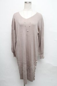 axes femme / ネックレス付ニットワンピース   S-24-09-14-039-AX-OP-AS-ZT032