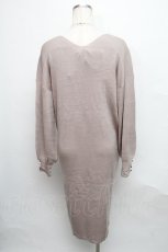 画像2: 【SALE】axes femme / ネックレス付ニットワンピース   S-24-09-14-039-AX-OP-AS-ZT032 (2)