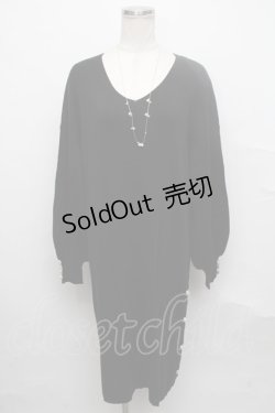 画像1: axes femme / ネックレス付ニットワンピース   S-24-09-14-041-AX-OP-AS-ZT436