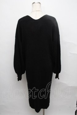 画像2: axes femme / ネックレス付ニットワンピース   S-24-09-14-041-AX-OP-AS-ZT436