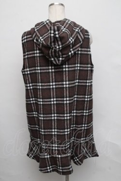 画像2: NieR Clothing / ノースリーブワンピース  ブラウン S-24-09-15-023-PU-TO-AS-ZT204